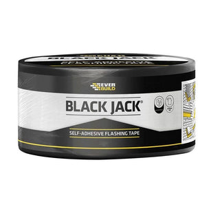 Everbuild Sika Black Jack® Flashing Tape, Trade 225mm x 10m Everbuild Sika - RockBottom Northamptin