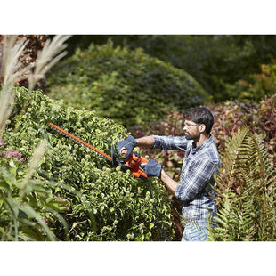 Black + Decker BEHT201 Hedge Trimmer 45cm 420W 240V BLACK + DECKER - RockBottom Northampton