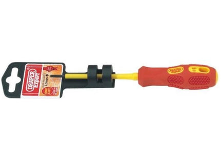 Draper VDE Approved Fully Insulated Plain Slot Screwdriver, 2.5 x 75mm (Display Draper - Town Tools