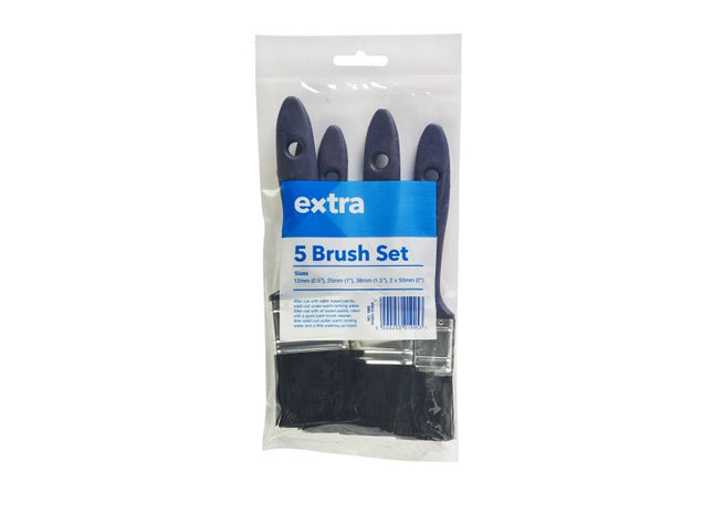 Extra 5 Brush Set