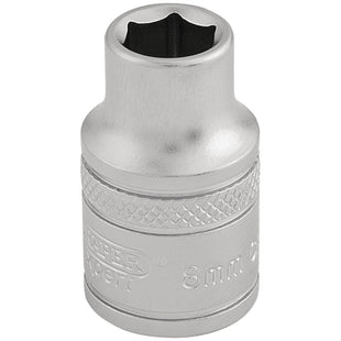 Draper 6 Point Metric Socket, 3/8" Sq. Dr., 8mm 16533 Draper - Town Tools