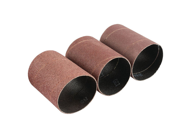 Draper Assorted Grit Aluminium Oxide Sanding Sleeves, 45 x 60mm (Pack of 3) Draper - Town Tools