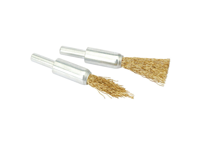 Draper Brassed Steel Crimped Decarb Brush Set (2 Piece) 41439 Draper - Town Tools