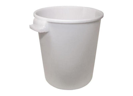 Faithfull Builder's Bucket 50 litre (10 gallon) - White Faithfull - RockBottom Northampton