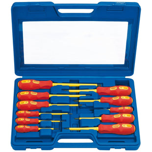 Draper VDE Approved Fully Insulated Screwdriver Set (11 Piece) 69234 Draper - Town Tools