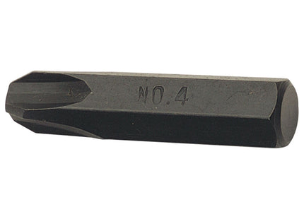 Draper Cross Slot Impact Screwdriver Bit, No.4 10820 Draper - Town Tools