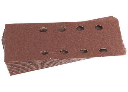 Draper Assorted Grit Aluminium Oxide Sanding Sheets, 90 x 187mm (Pack of 10) Draper - Town Tools