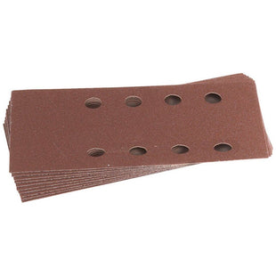 Draper Assorted Grit Aluminium Oxide Sanding Sheets, 90 x 187mm (Pack of 10) Draper - Town Tools