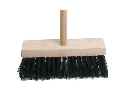 Faithfull Broom PVC 325mm (13in) Head complete with Handle Faithfull - RockBottom Northampton