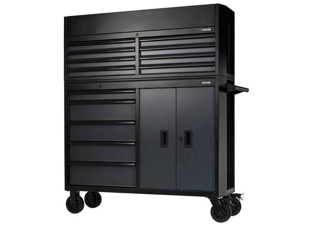 Draper Bunker 13 Drawer Combined Roller Cabinet and Tool Chest, 52", Grey Draper - Town Tools