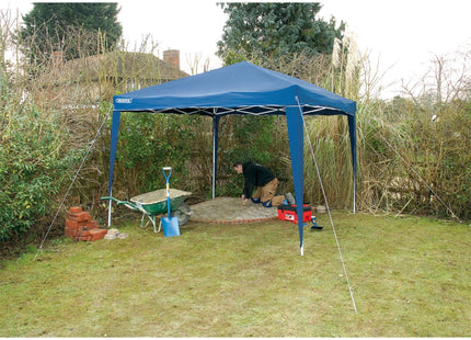 Draper Concertina Gazebo, 3 x 3m, Blue 76940 Draper - Town Tools