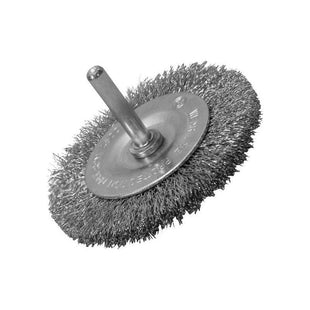 Faithfull Wire Brush 75mm x 6mm Shank, 0.30 Wire Faithfull - RockBottom Northampton