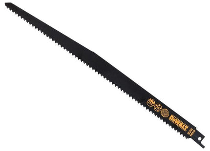 Dewalt Power Tools HCS Reciprocating Blade for Wood, Fast Cuts 152mm x 6 TPI Pack of 5 DeWALT Power Tools - RockBottom Northampton