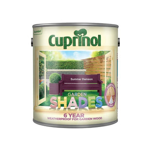 Cuprinol Garden Shades Summer Damson 2.5 litre Cuprinol - RockBottom Northampton