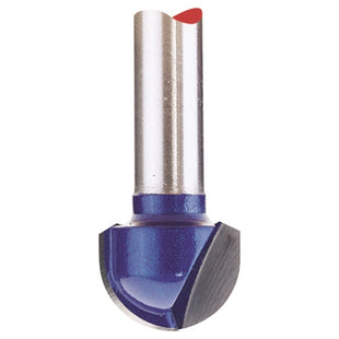 Draper TCT Router Bit, 1/4" Core Box, 12.7 x 6.35mm Radius 75345 Draper - Town Tools