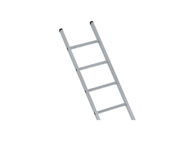 Zarges Industrial Single Aluminium Ladder with Stabiliser Bar 3.61m 12 Rungs Zarges - RockBottom Northampton
