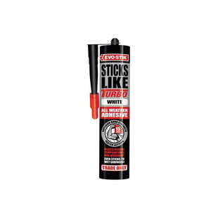 Evo-Stik Sticks Like Turbo White 290ml EVO-STIK - RockBottom Northamptin