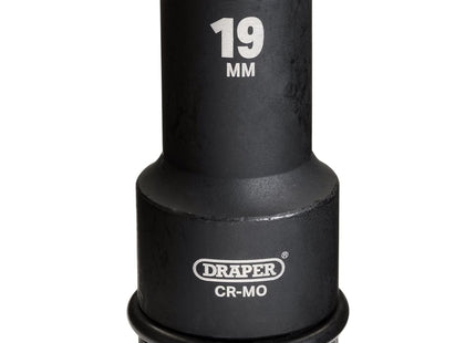 Draper Draper Hi-TORQ Deep Impact Socket, 3/4" Sq. Dr., 19mm Draper - Town Tools