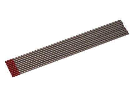 Draper Thoriated Tungsten Electrodes, 2.4 x 150mm (Pack of 10) 15861 Draper - Town Tools