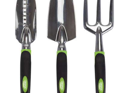 Draper Aluminium Hand Fork and Trowel Set (3 Piece) 08992 Draper - Town Tools
