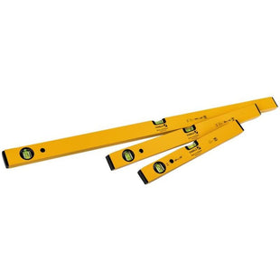 Stabila 70 Single Plumb Box Section Spirit Level Set, 3 Piece Stabila - RockBottom Nothampton