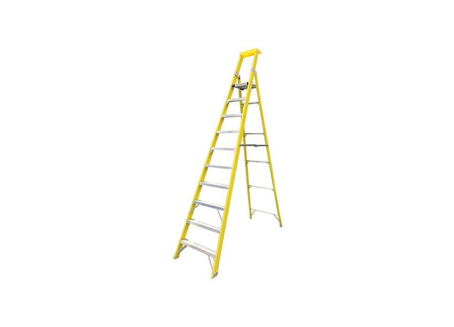 Zarges GRP Platform Steps, Platform Height 2.35m 10 Rungs Zarges - RockBottom Northampton