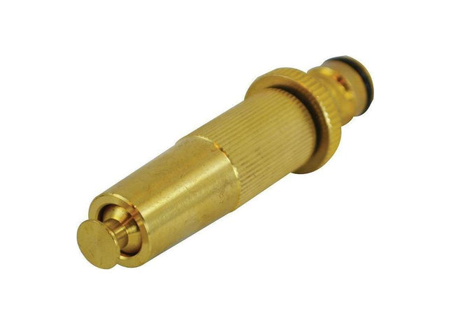 Faithfull Brass Adjustable Spray Nozzle 12.5mm (1/2in) Faithfull - RockBottom Northampton