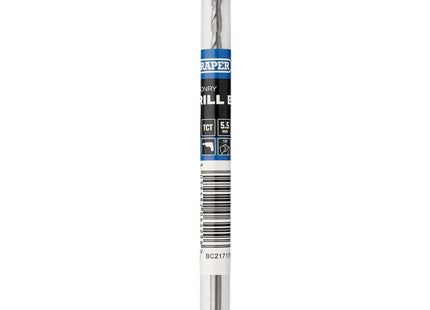 Draper TCT Masonry Drill Bit, 5.5 x 150mm Draper - Town Tools