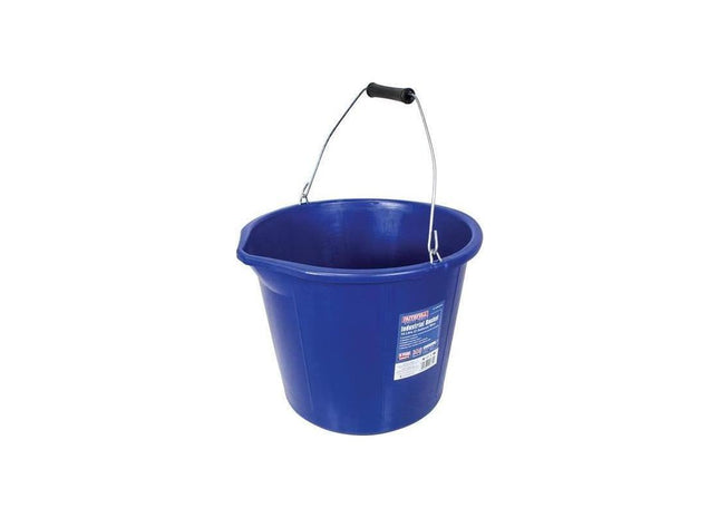 Faithfull Builder's Industrial Bucket 14 litre (3 gallon) - Blue Faithfull - RockBottom Northampton