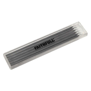 Faithfull Black Pencil Marking Refill Pack, 6 Piece Faithfull - RockBottom Northampton