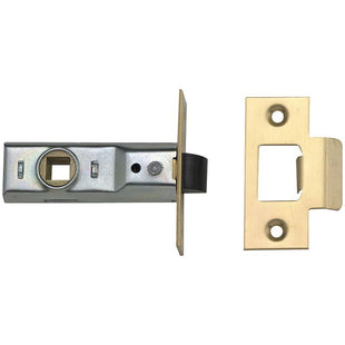 Yale Locks M888 Tubular Mortice Latch 76mm 3in Polished Brass Pack of 1 Yale Locks - RockBottom Northampton