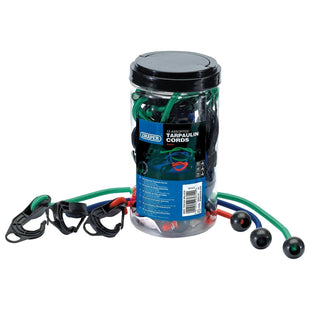 Draper Tarpaulin Cord Set (12 Piece) 93670 Draper - Town Tools