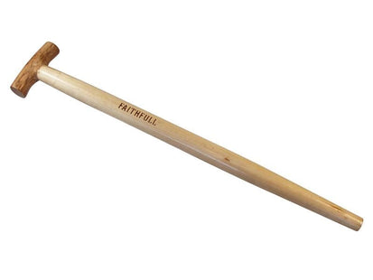 Faithfull FSC Ash T Handle Straight Taper 28in Faithfull - RockBottom Northampton