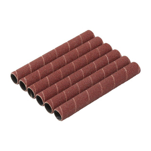 Draper Aluminium Oxide Sanding Sleeves, 12.7 x 115mm, 80 Grit (Pack of 6) Draper - Town Tools