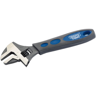 Draper Soft Grip Crescent-Type Adjustable Wrench, 150mm 24893 Draper - Town Tools