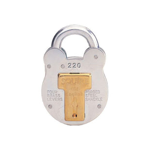 Squire 220 Old English Padlock with Steel Case 38mm Squire - RockBottom Nothampton