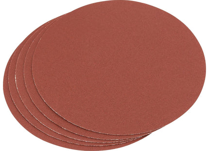Draper Aluminium Oxide Sanding Discs, 150mm, 100 Grit (Pack of 5) 83863 Draper - Town Tools