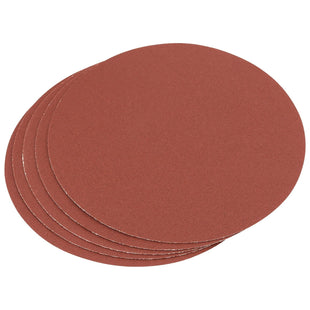 Draper Aluminium Oxide Sanding Discs, 150mm, 100 Grit (Pack of 5) 83863 Draper - Town Tools