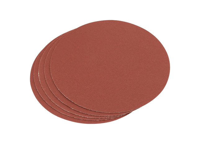 Draper Aluminium Oxide Sanding Discs, 150mm, 100 Grit (Pack of 5) 83863 Draper - Town Tools