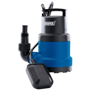 Draper Submersible Clean Water Pump with Float Switch, 108L/min, 250W 98912 Draper - Town Tools