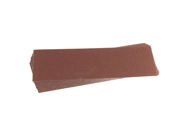 Draper Aluminium Oxide Sanding Sheets, 280 x 115mm, 120 Grit (Pack of 10) 59108 Draper - Town Tools