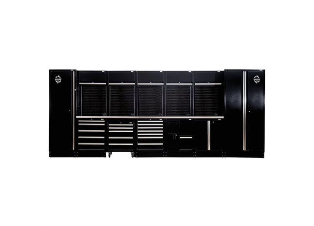 Draper BUNKER Modular Storage Combo with Stainless Steel Worktop (25 Piece) Draper - Town Tools