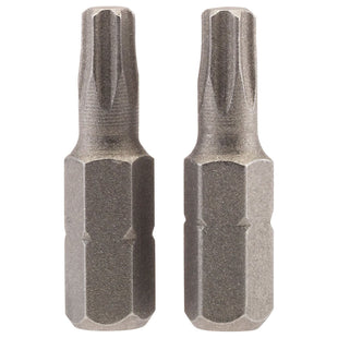 Draper TX-STAR Insert Bit, 1/4" Hex, 25mm Long, T25 (Pack of 2) Draper - Town Tools