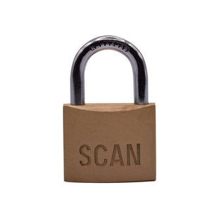 Scan Brass Padlock 40mm Keyed Alike Pack of 2 Scan - RockBottom Nothampton