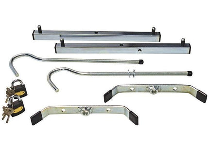 Zarges Roof Rack Clamps C/W 2 Padlocks - 1 Pair Zarges - RockBottom Northampton