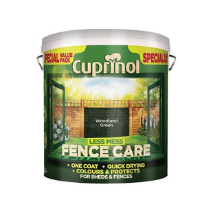 Cuprinol Less Mess Fence Care Woodland Green 6 litre Cuprinol - RockBottom Northampton