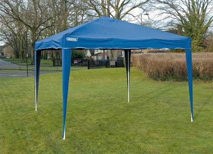 Draper Concertina Gazebo, 3 x 3m, Blue 76940 Draper - Town Tools