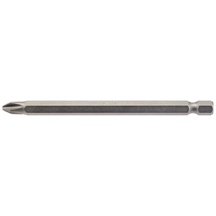 Draper Cross Slot Insert Bit, 1/4" Hex, 100mm Long, No.2 (Pack of 1) 64365 Draper - Town Tools