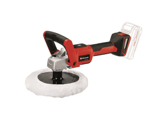 Einhell CE-CP 18/180 Li E-Solo Power X-Change Polisher 180mm 18V Bare Unit Einhell - RockBottom Northamptin