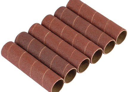 Draper Aluminium Oxide Sanding Sleeves for 10773, 25.5mm (Pack of 6) 25188 Draper - Town Tools